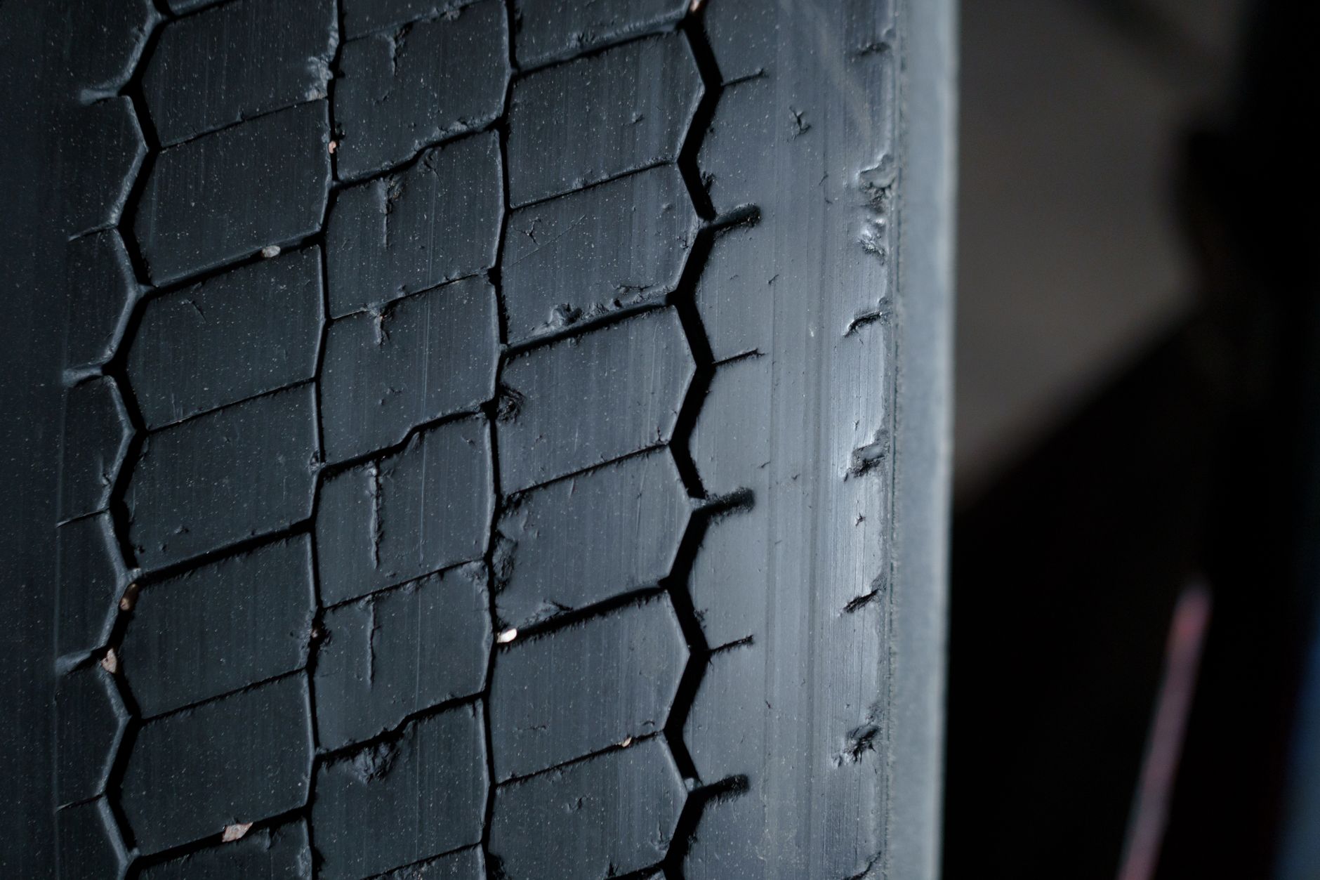 Industrial rubber material texture